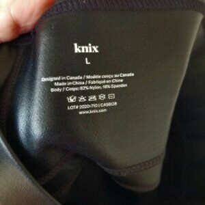 Knix high waisted black leggings size L